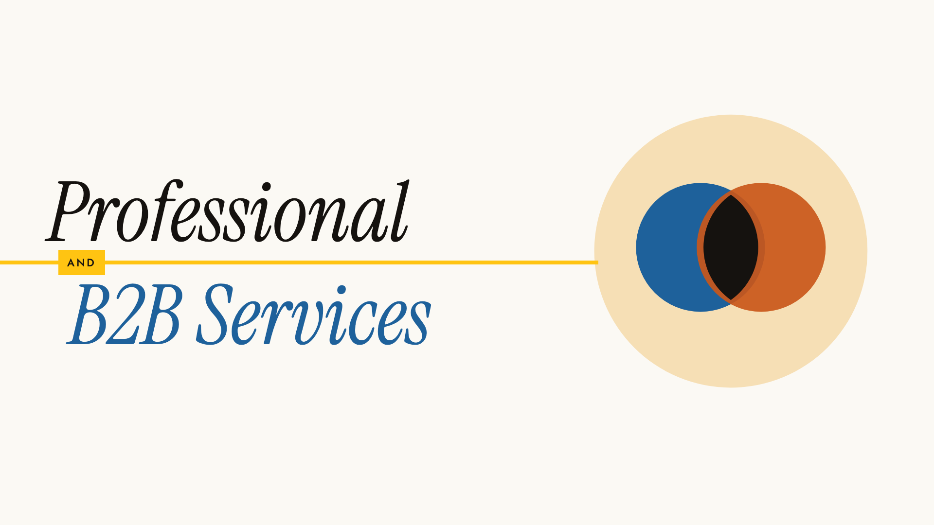 Professional and B2B Services