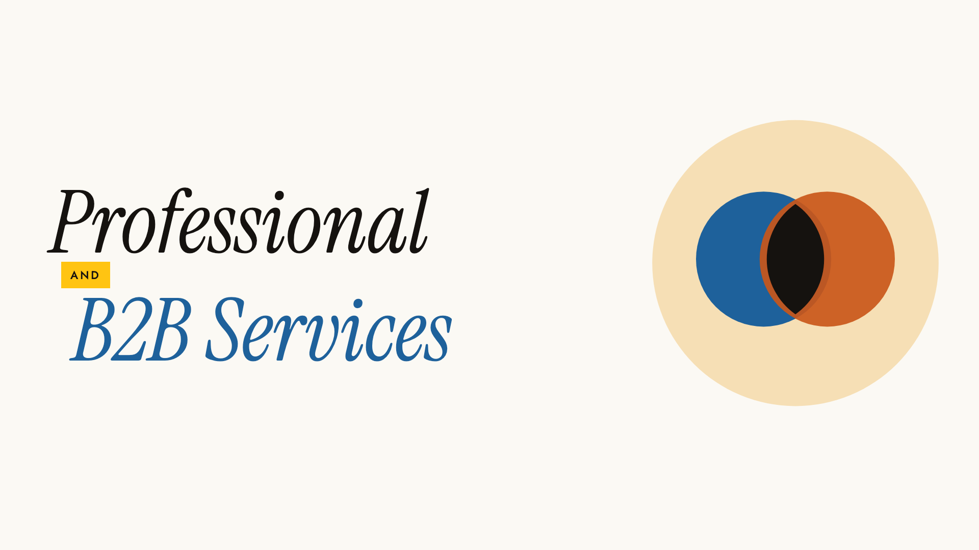 Professional and B2B Services
