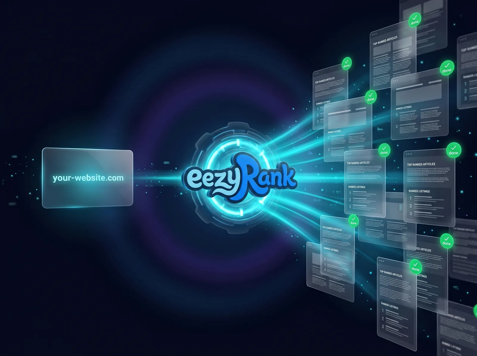 Get a website that ranks from day one with AI search readiness baked in.