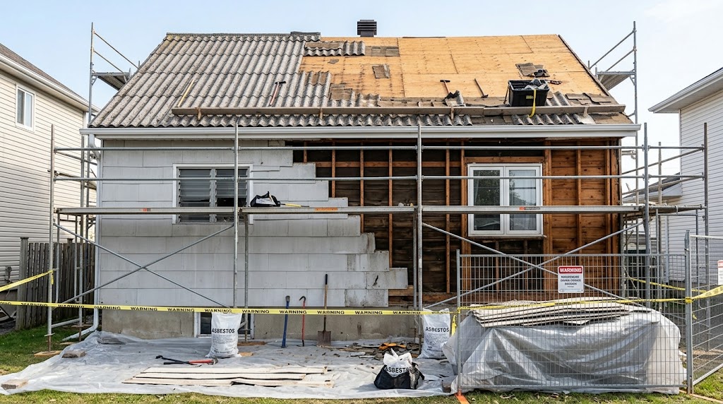 Asbestos Siding & Roof Shingle Removal