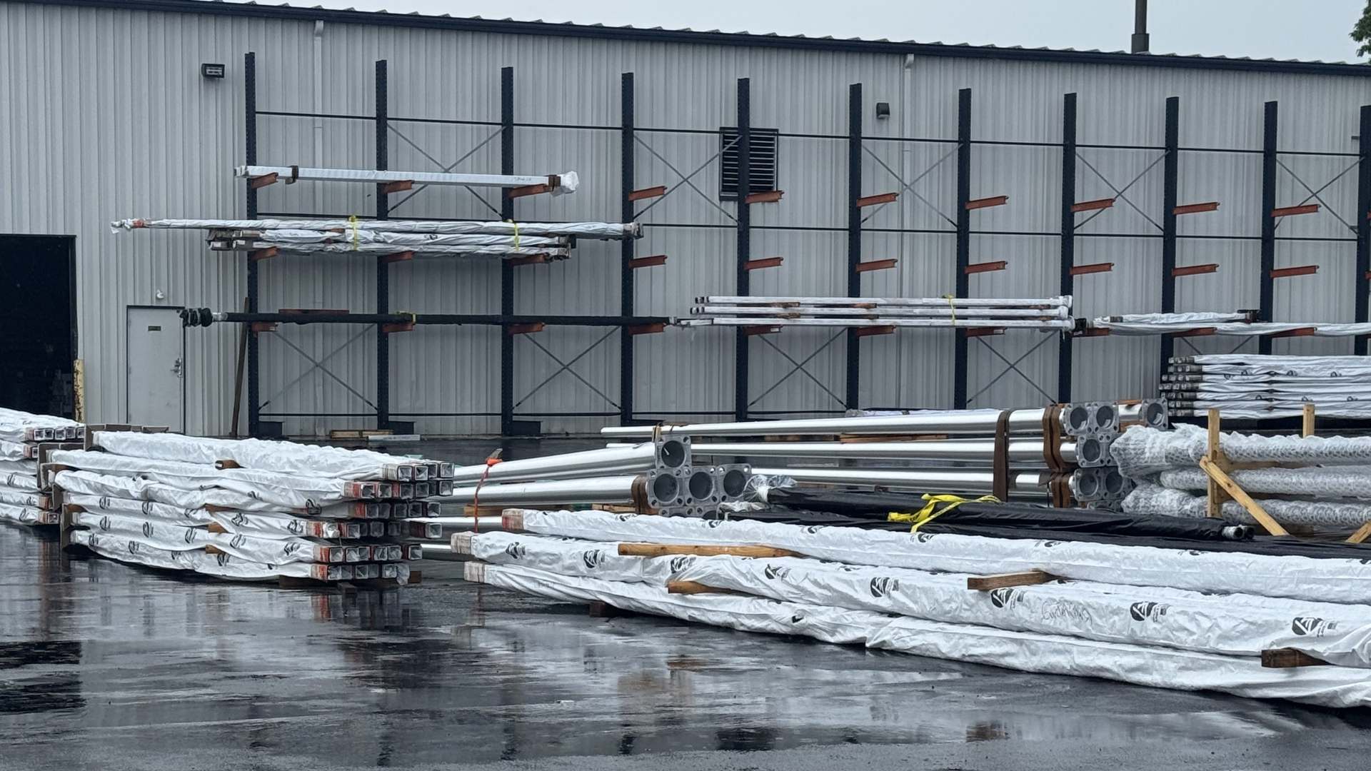 Move poles and oversized loads with a carrier that hauls them every day.