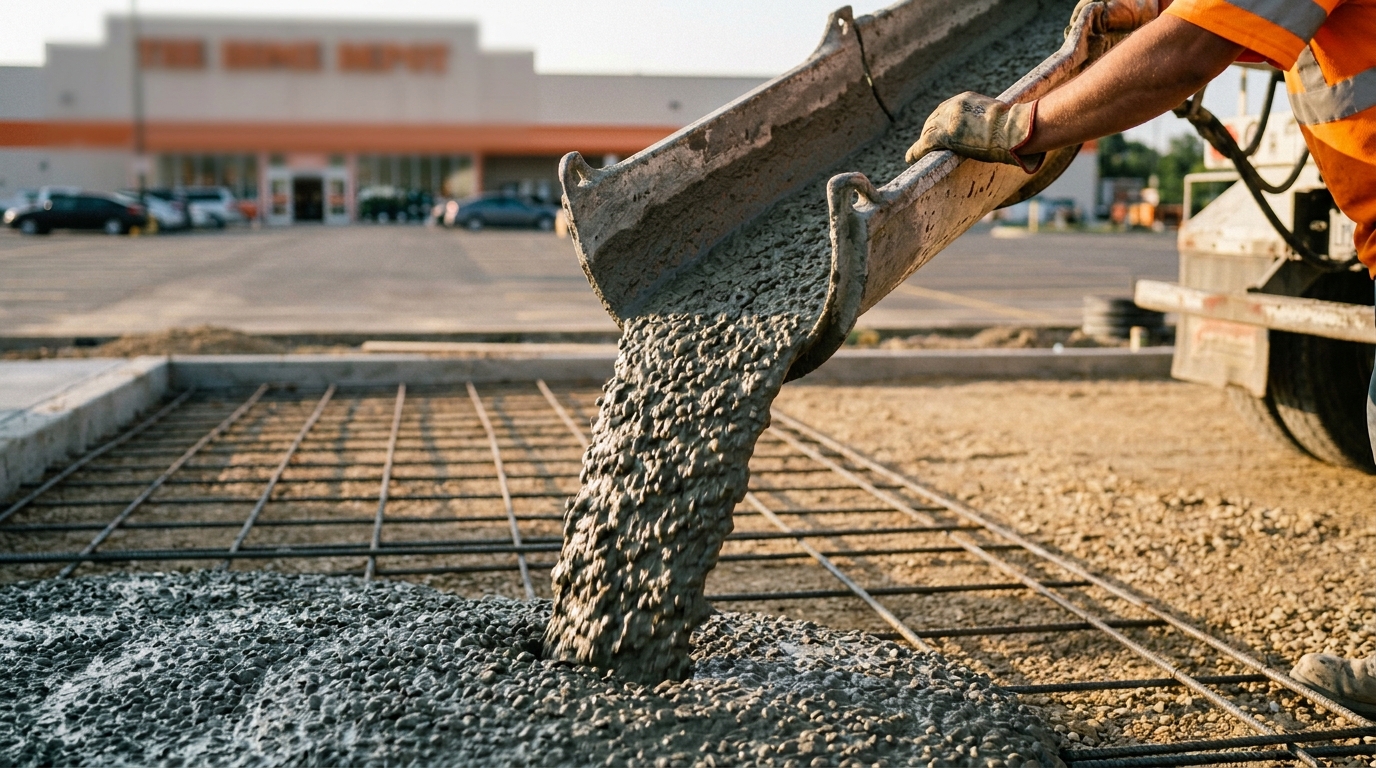 Get durable concrete surfaces that last decades with expert commercial installation.